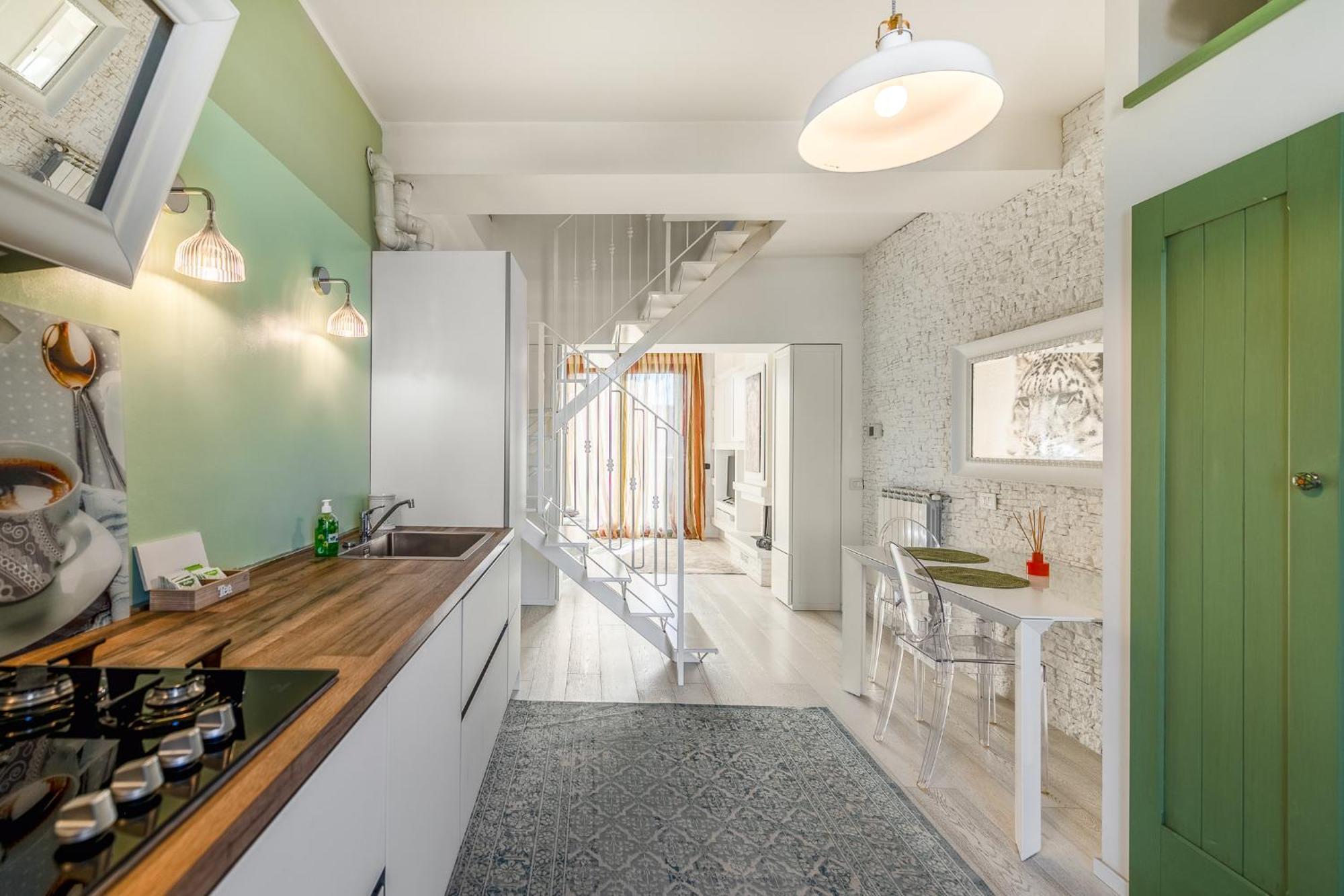 Bright Loft - Free Private Parking Appartement Milaan Buitenkant foto