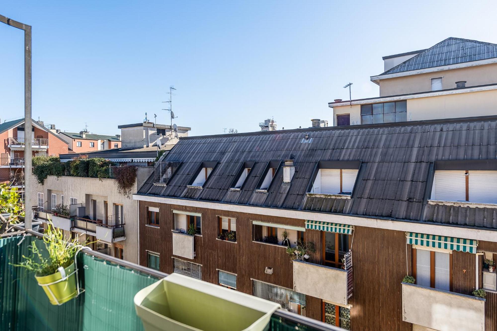 Bright Loft - Free Private Parking Appartement Milaan Buitenkant foto